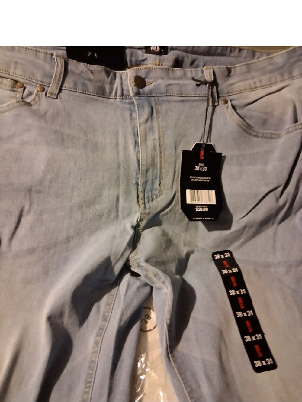 Blu Rock Blue Slim Fit Jeans 38/31